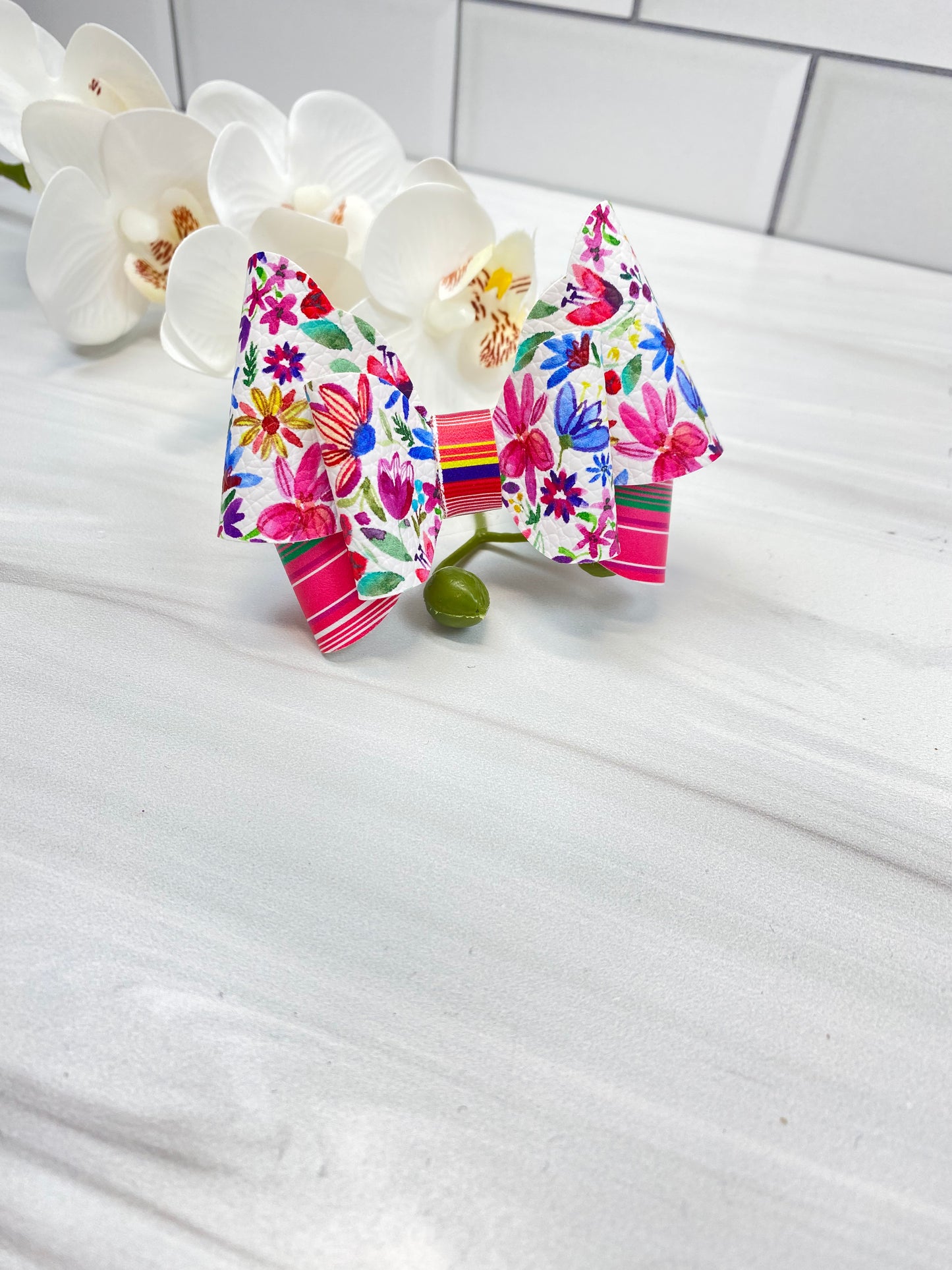 3” Mexico watercolor floral