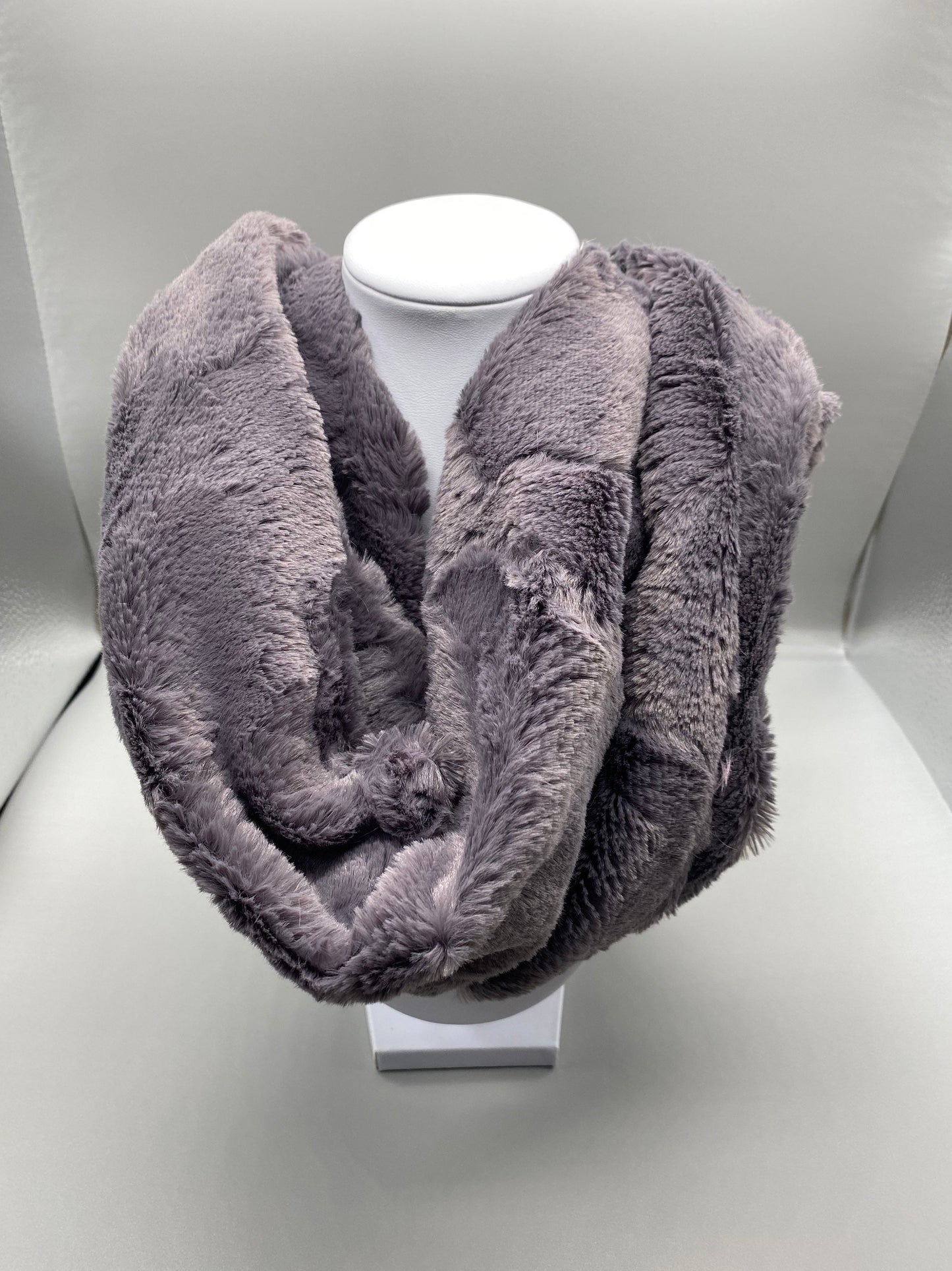 Luxe cuddle minky Infinity scarf