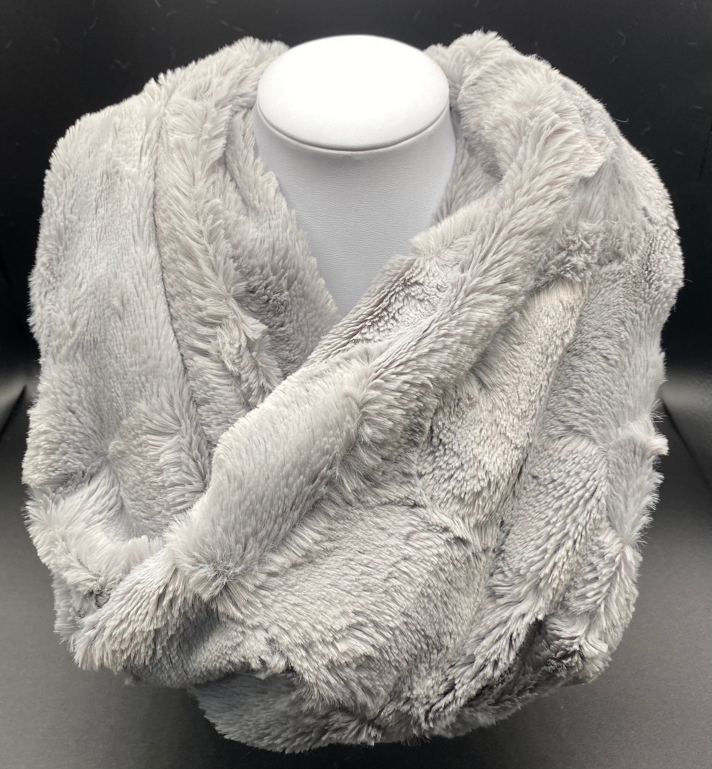 Luxe cuddle minky Infinity scarf