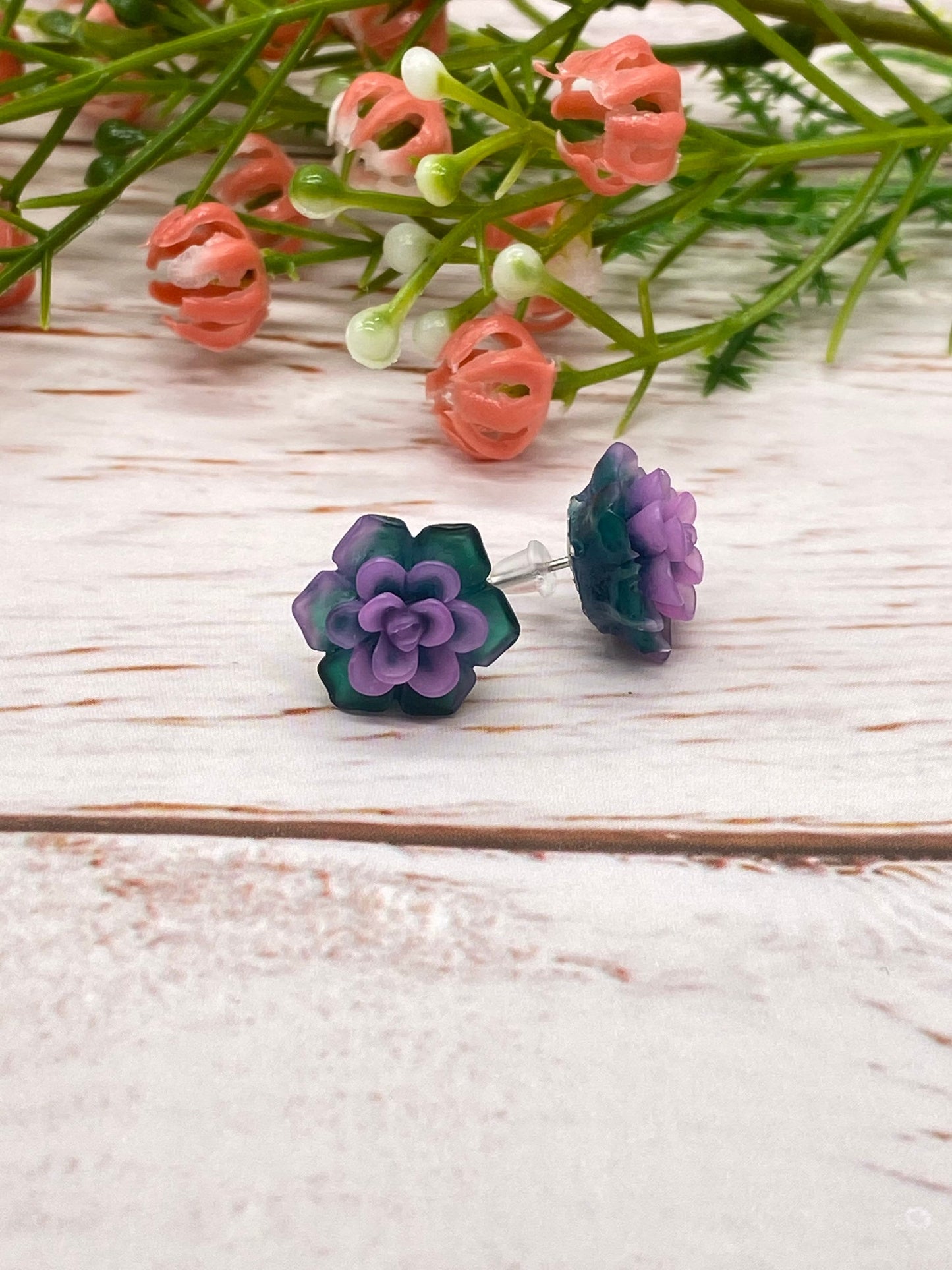 Succulent studs