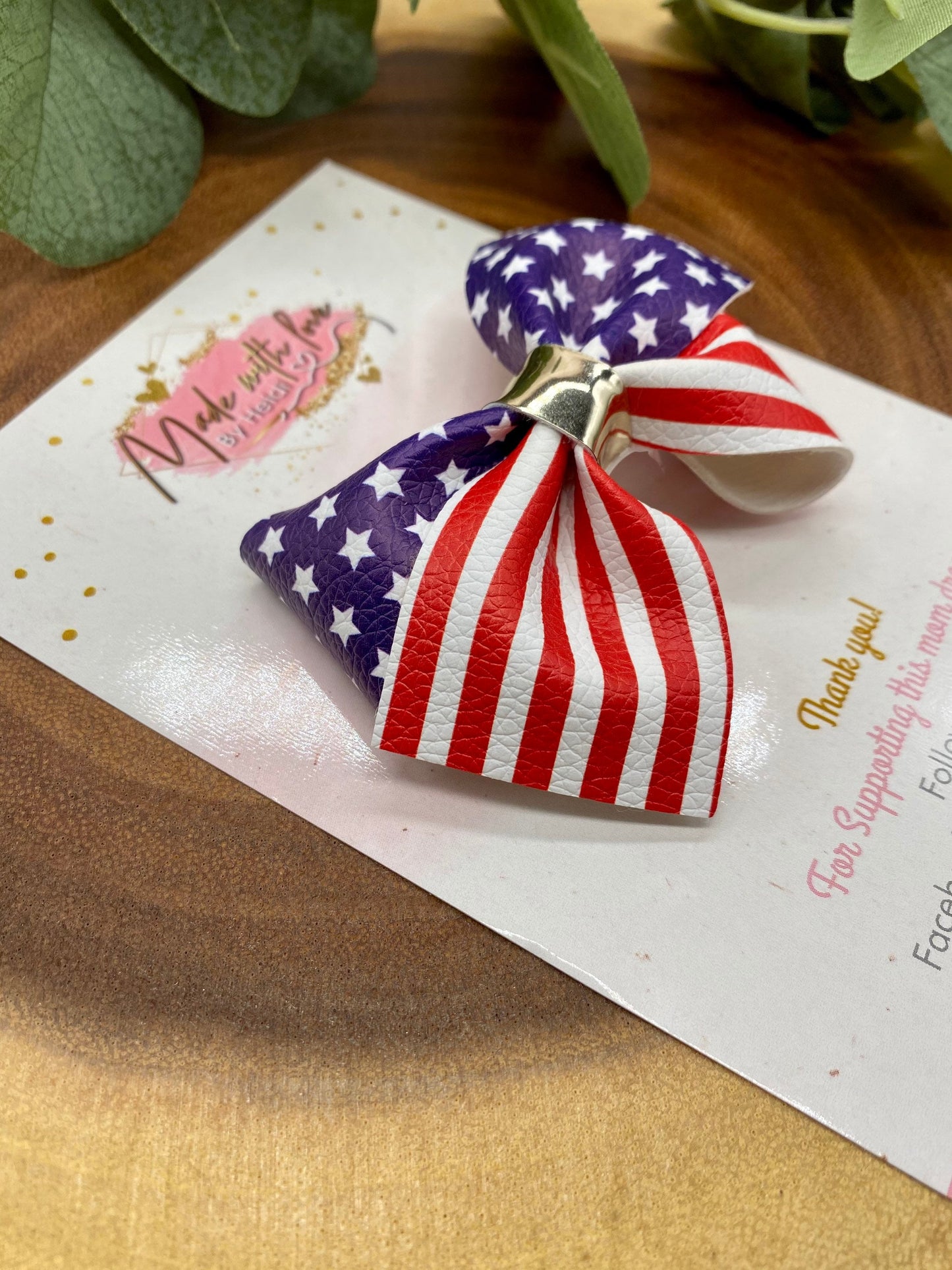 USA Flag bow