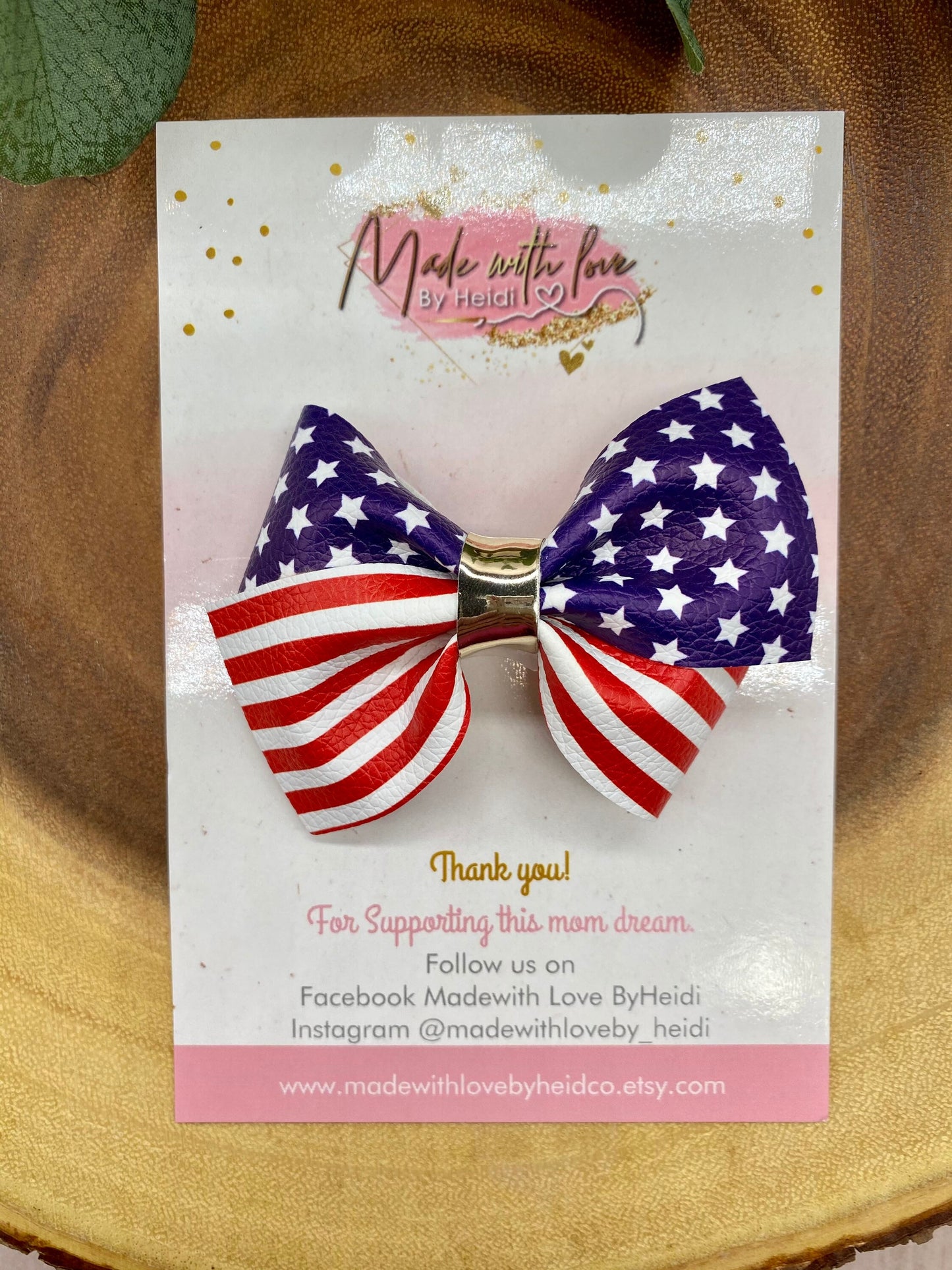 USA Flag bow
