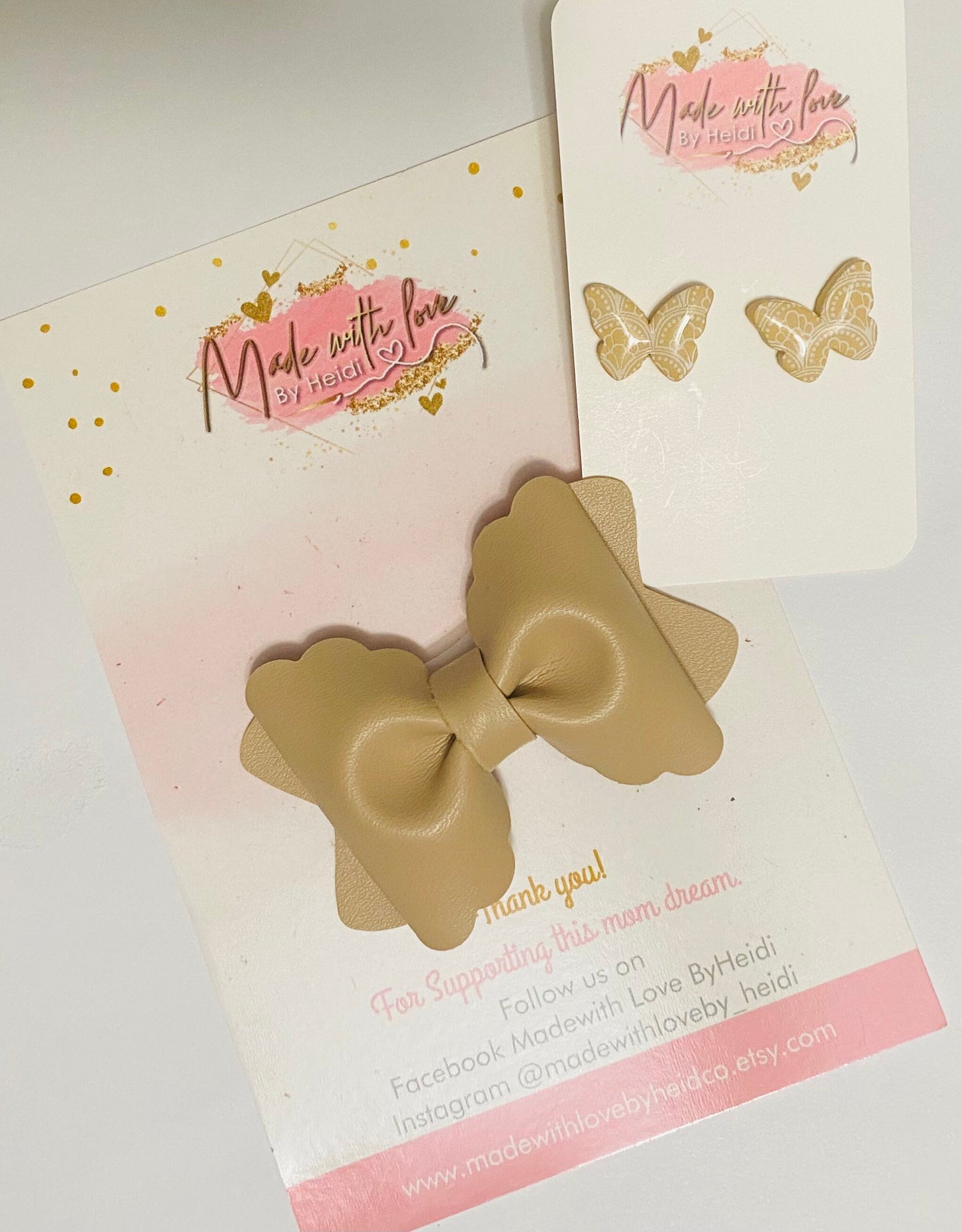 Neutral Mommy and me set