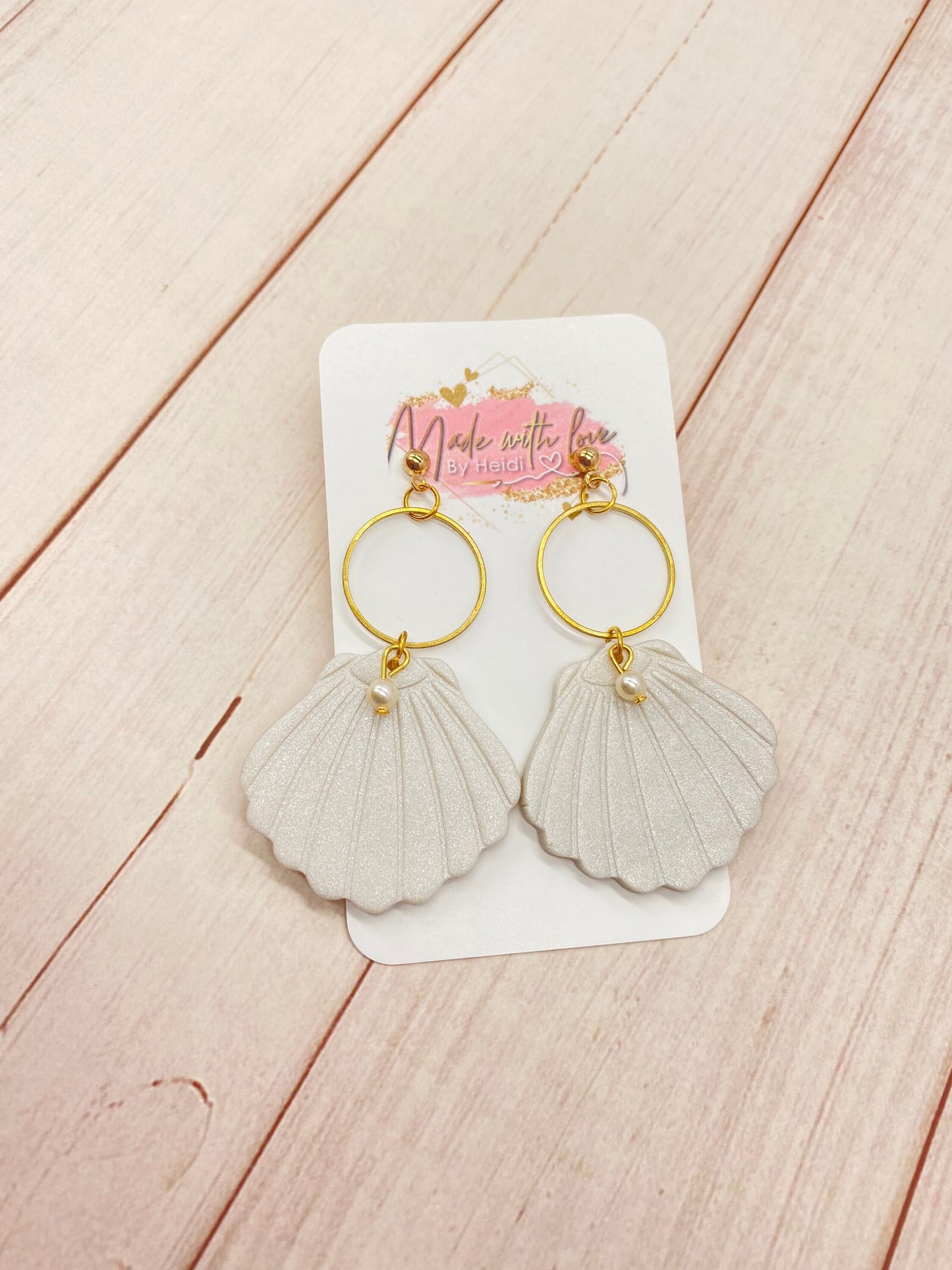 Sea shell earrings