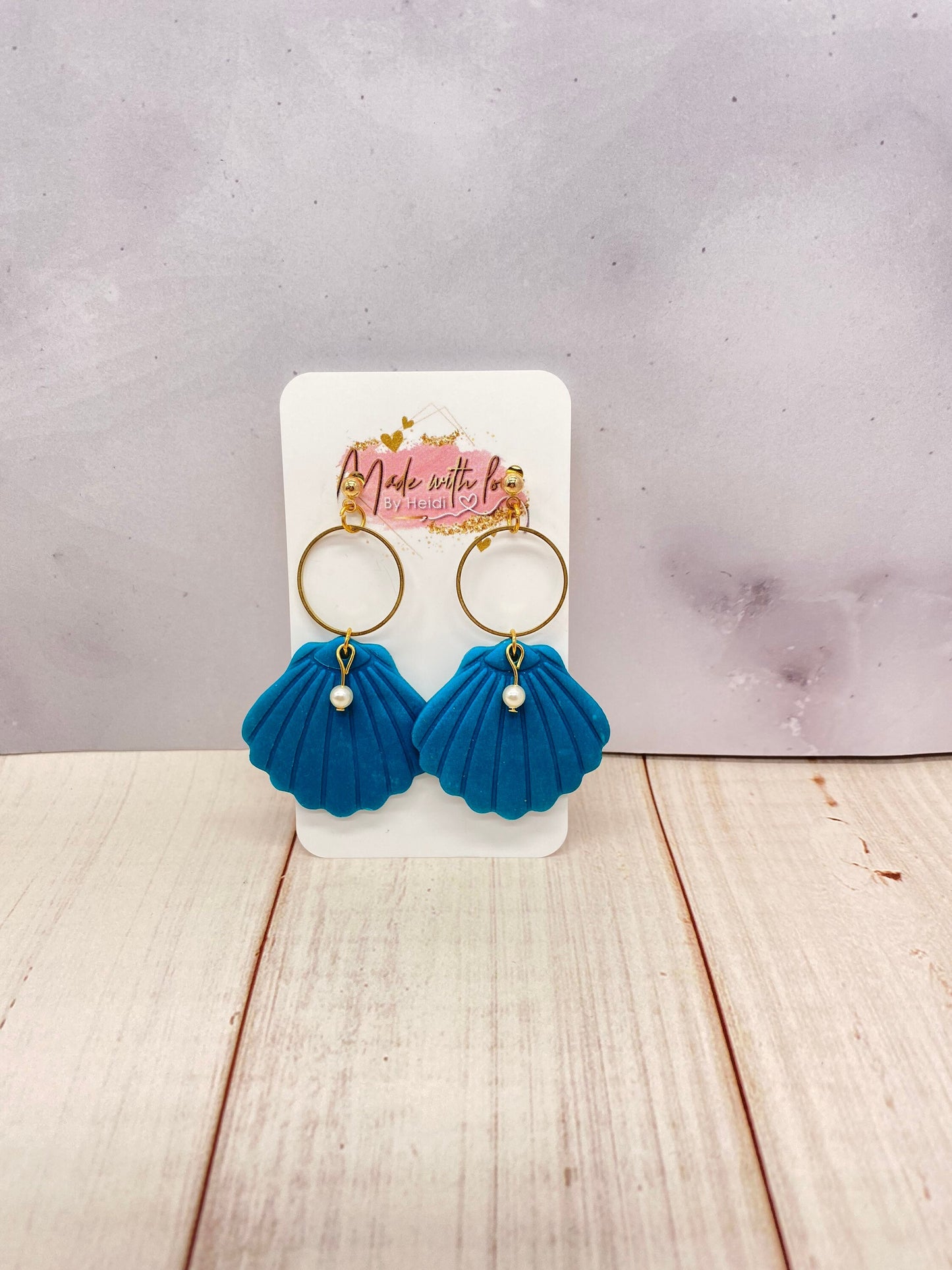 Sea shell earrings