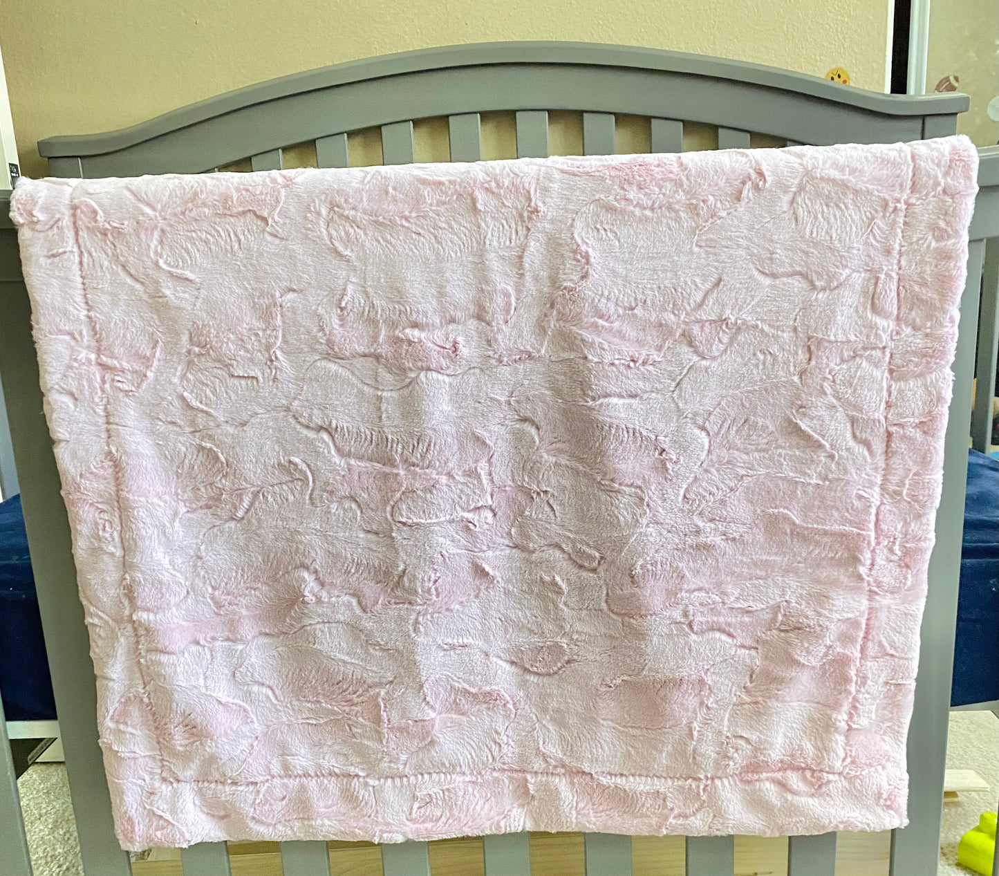 Bunny self binding blanket