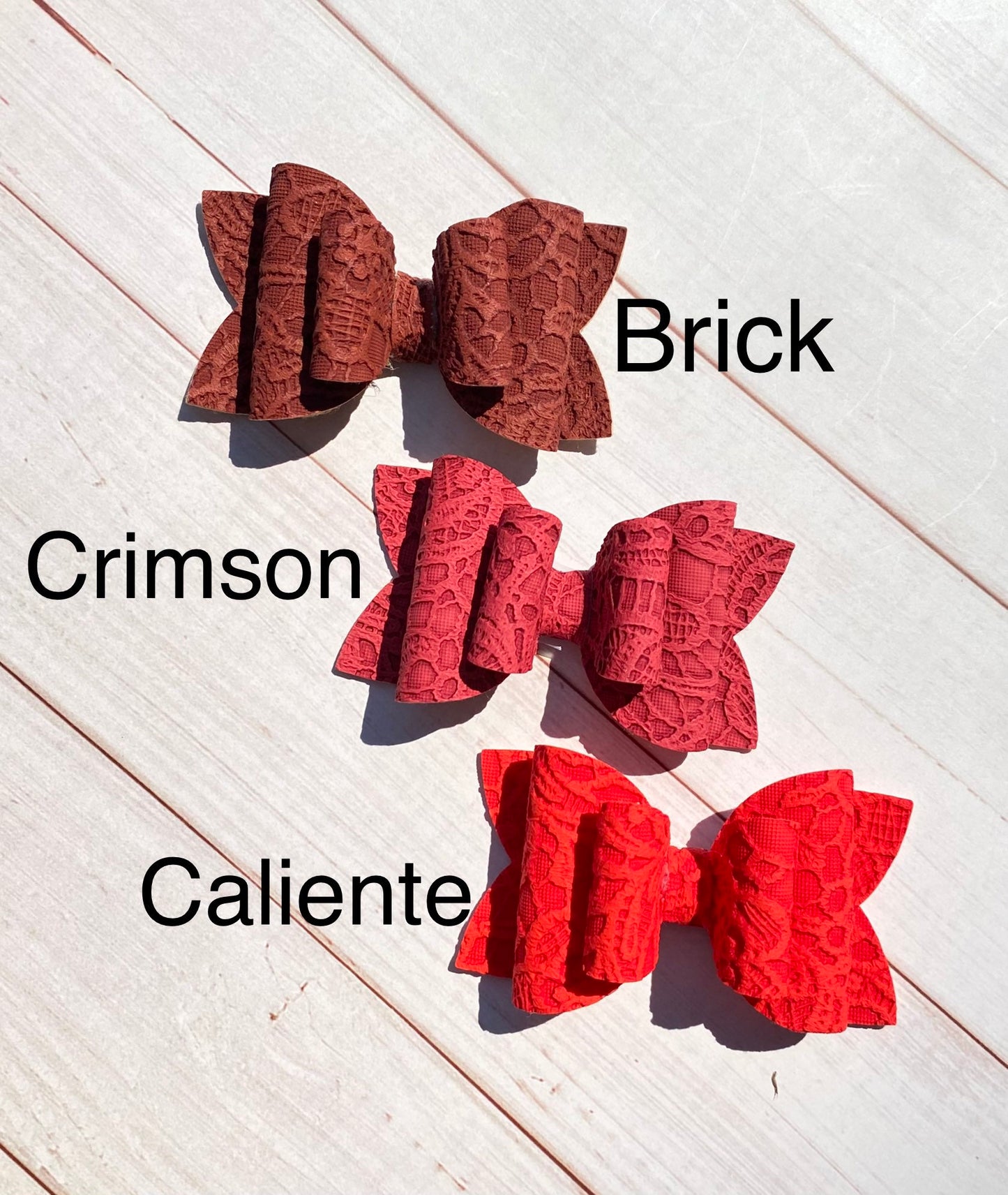 3.5” Elegant lace hair bow