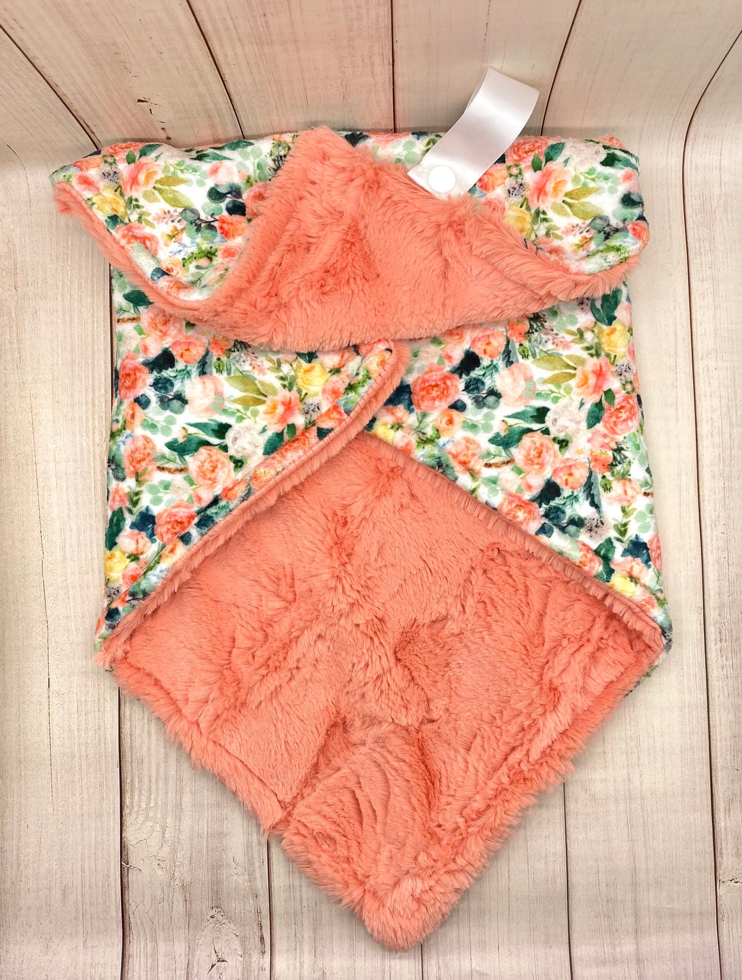 16"x16" Lush blush baby lovey