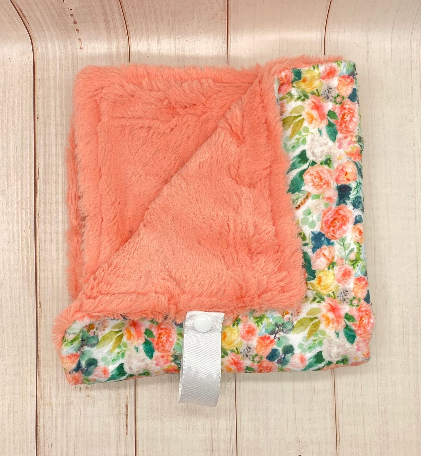 16"x16" Lush blush baby lovey