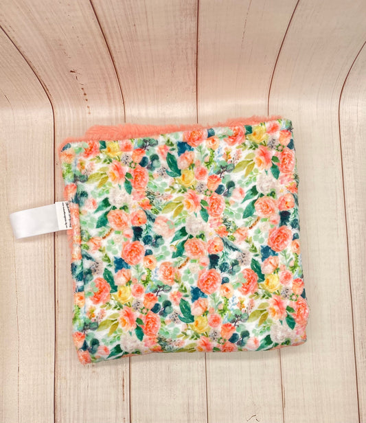 16"x16" Lush blush baby lovey