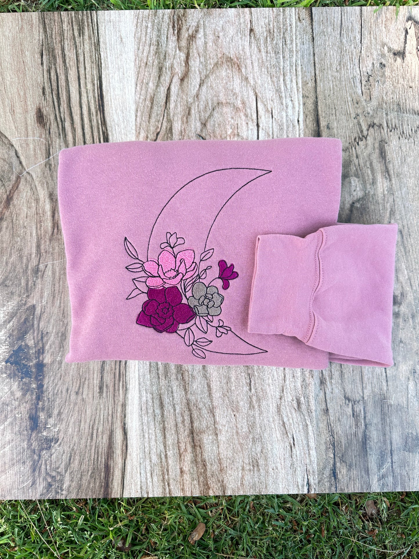 Lunar flower sweatshirt