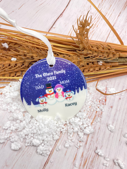 Personalized Christmas ornament