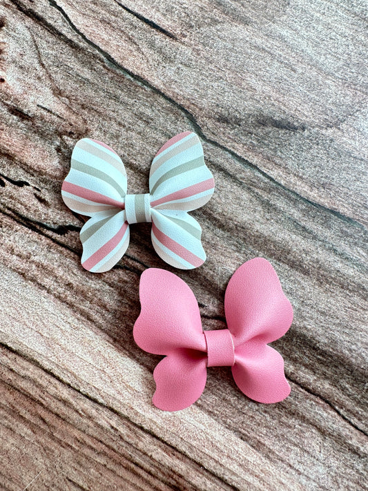 Mini pink Butterflies set