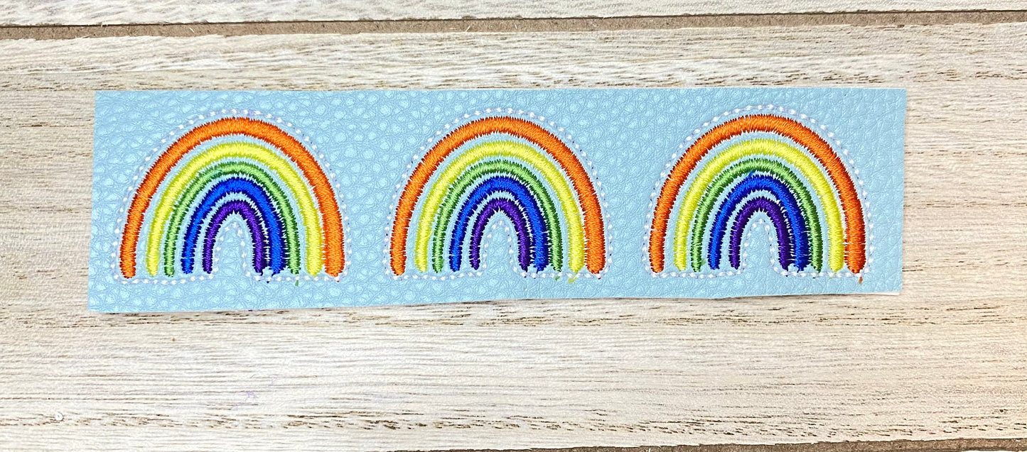 Uncut Rainbow feltie