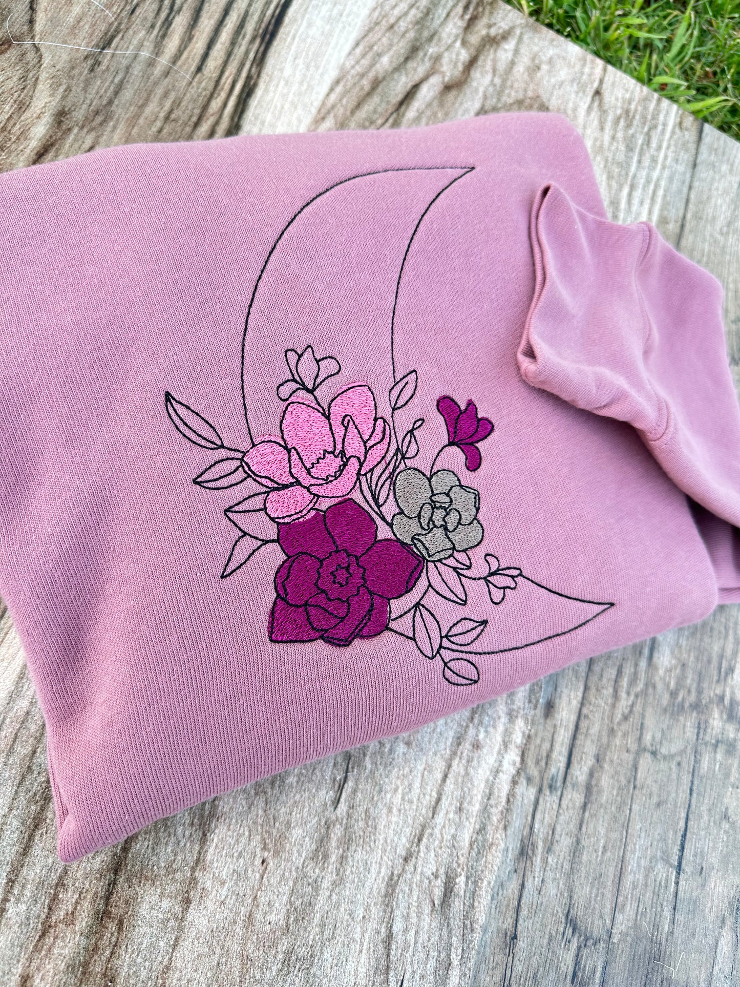 Lunar flower sweatshirt