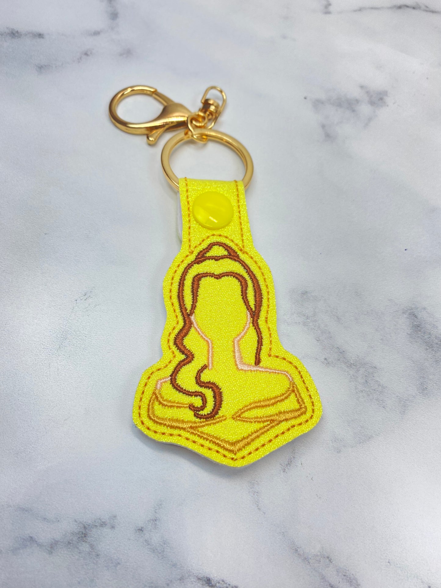 Rose Princess keychain