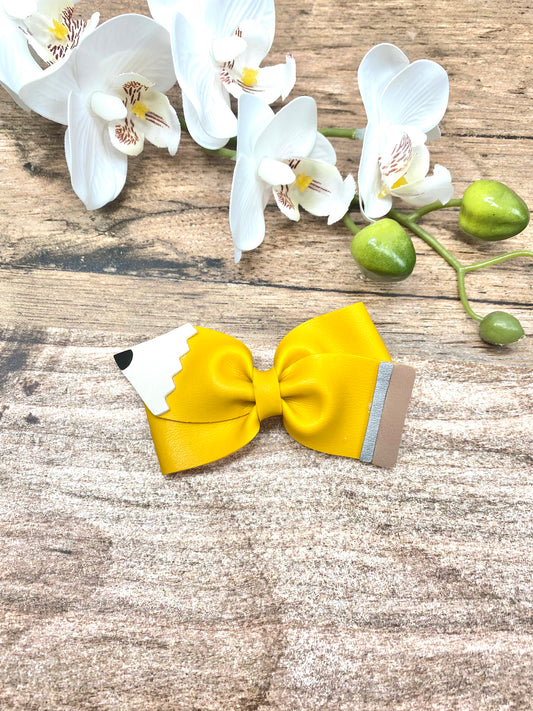 3.5” Pencil hair bow