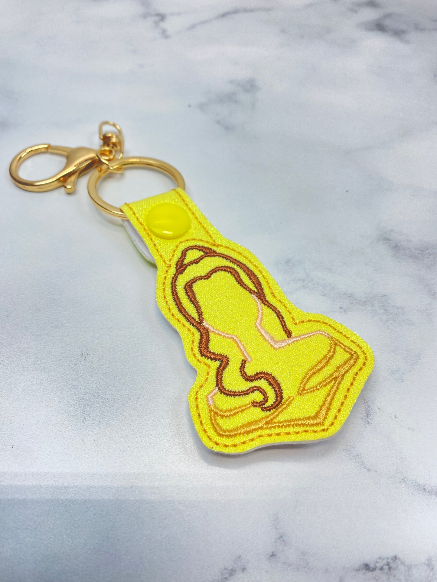 Rose Princess keychain