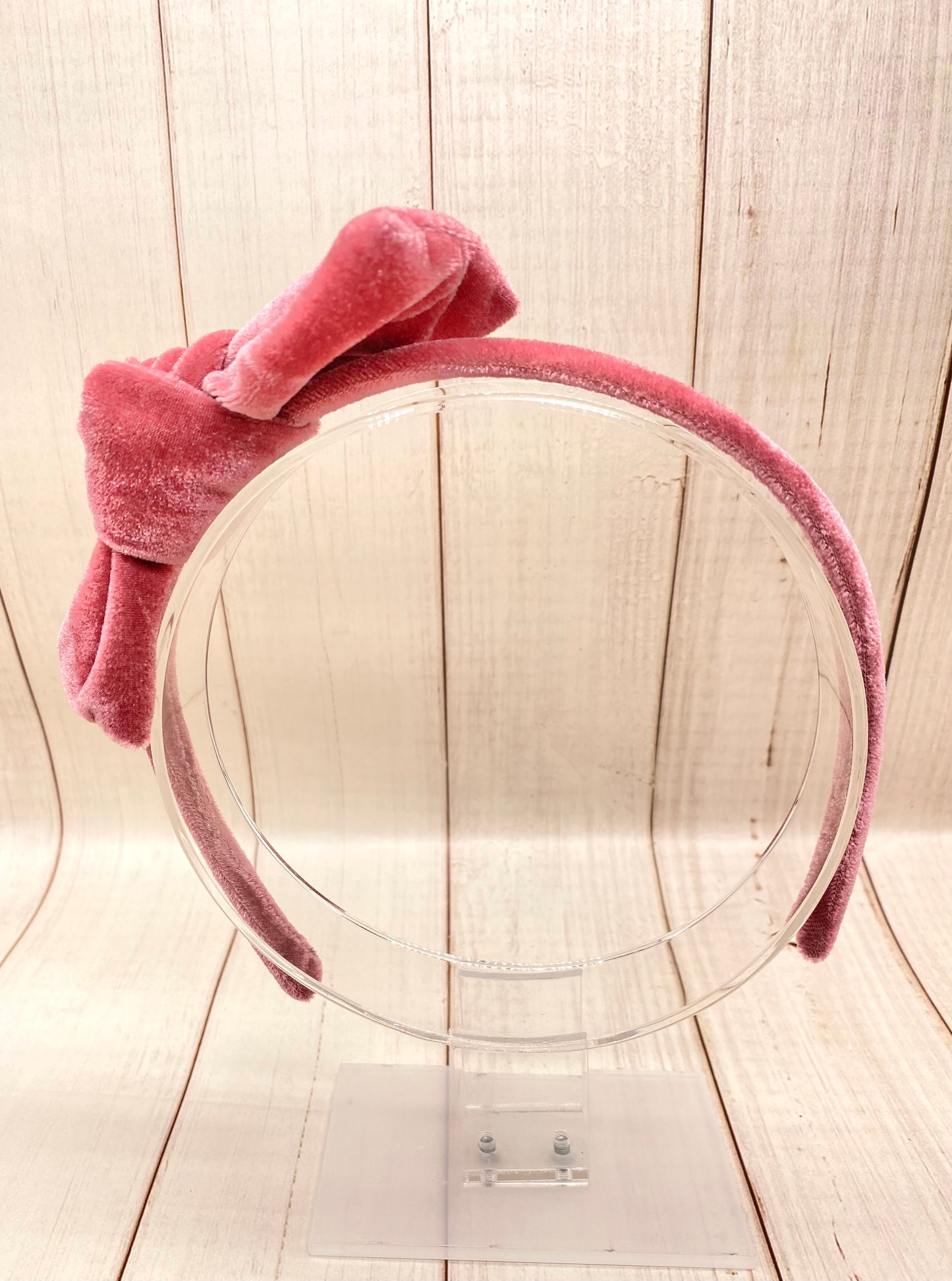 Mauve Velvet Headband