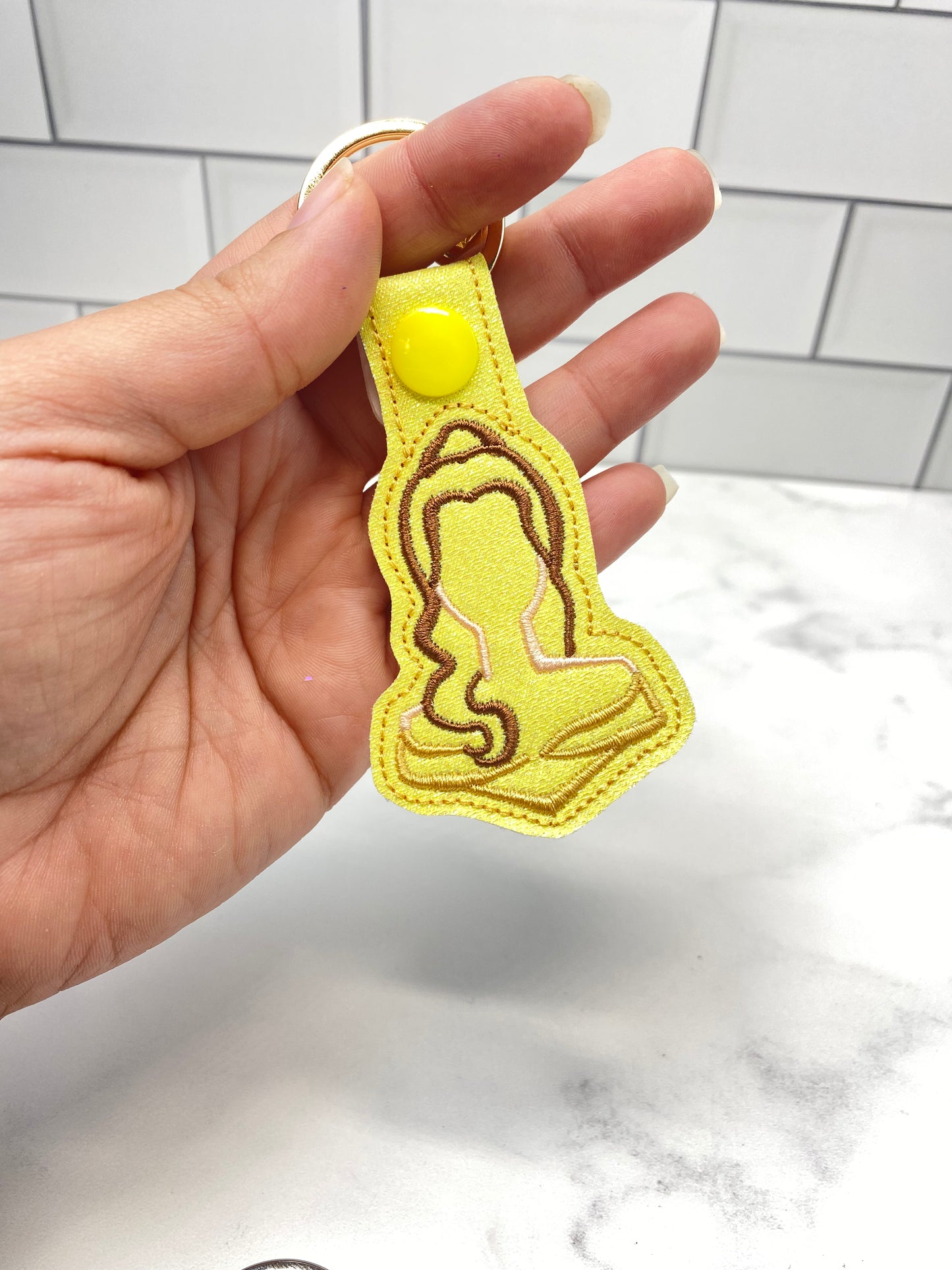 Rose Princess keychain