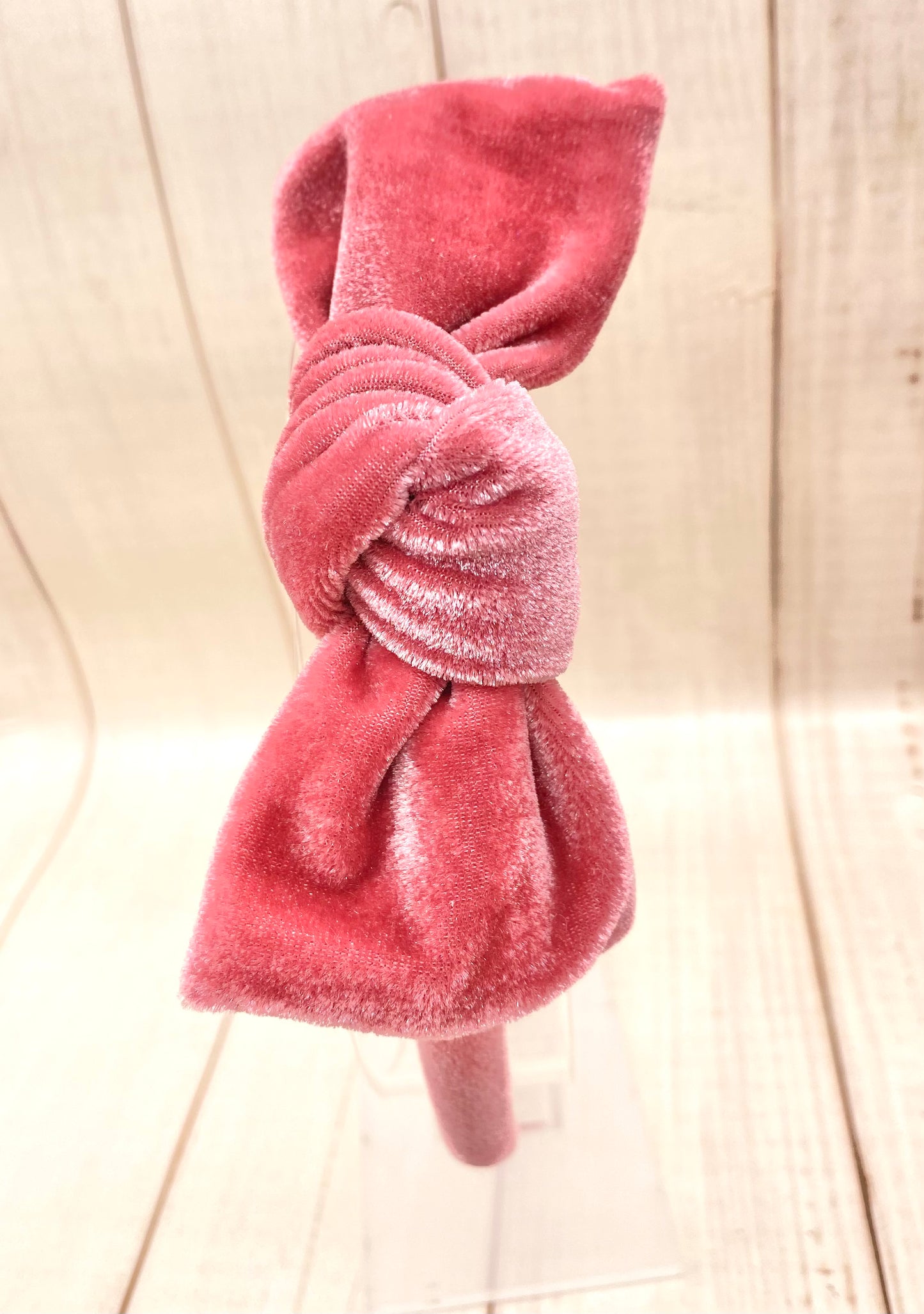 Mauve Velvet Headband