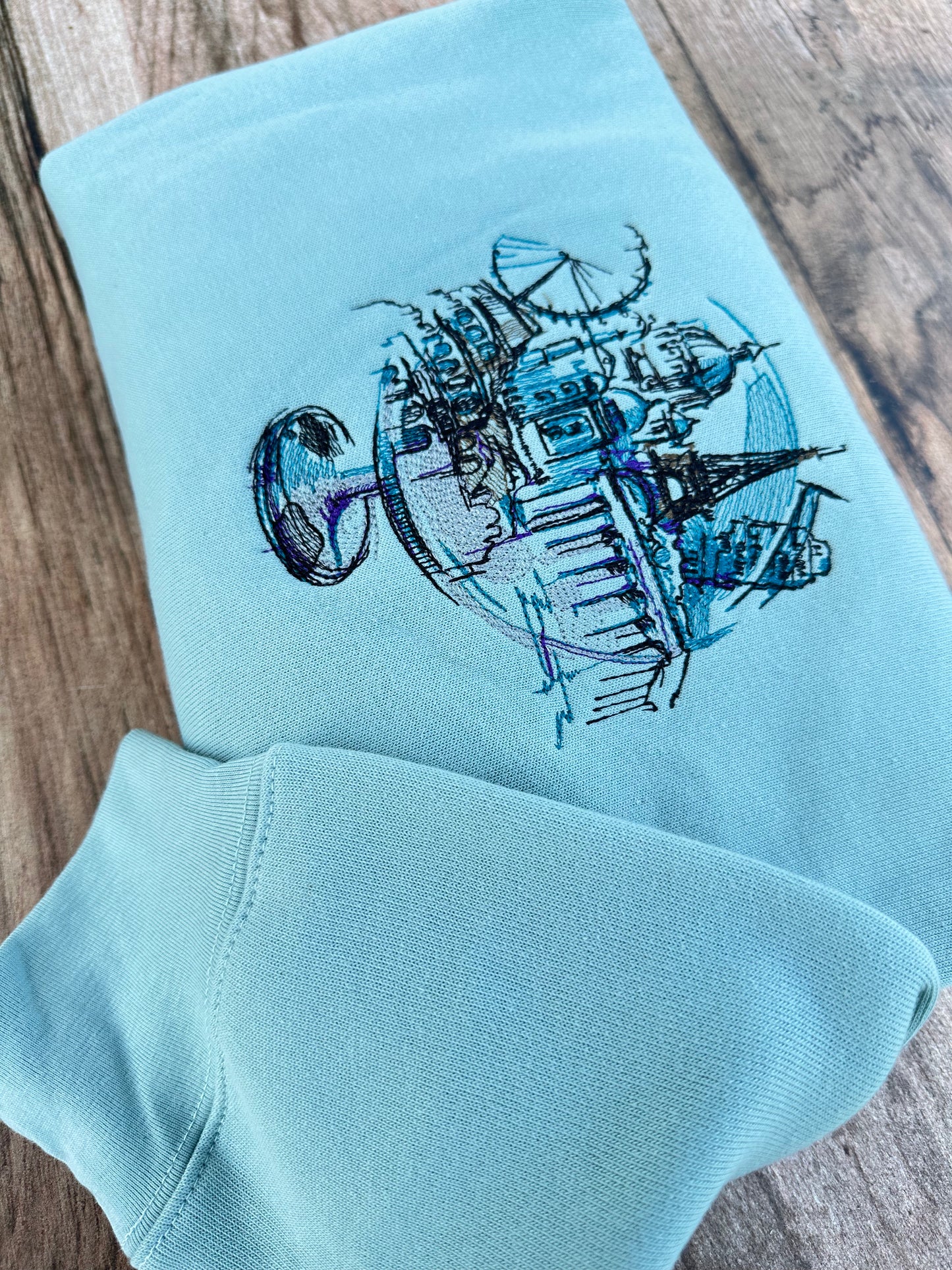 Around the world sweatshirt